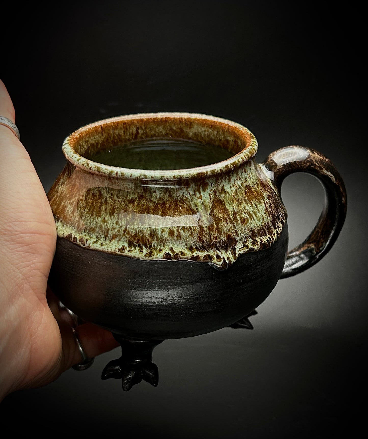 black cauldron claw mug #13