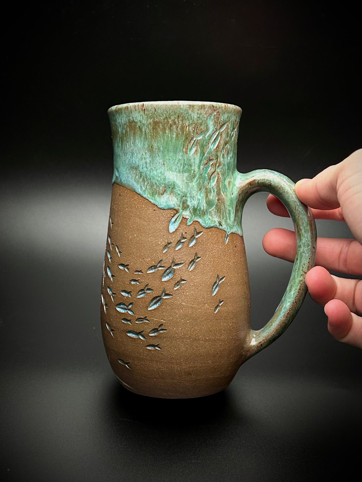 big ol’ bait ball mug- the reef