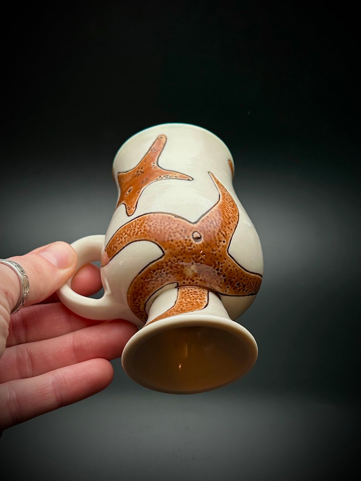 the mermaid queen’s sea star mug