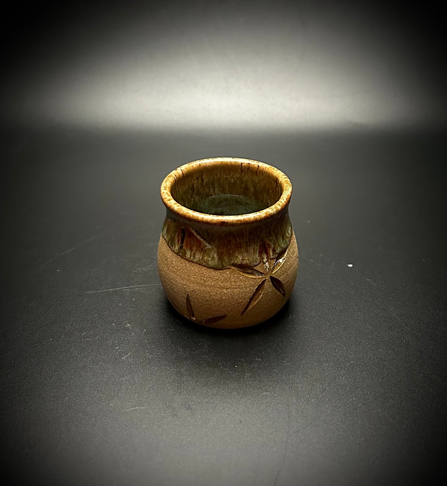 forest floor shot glass