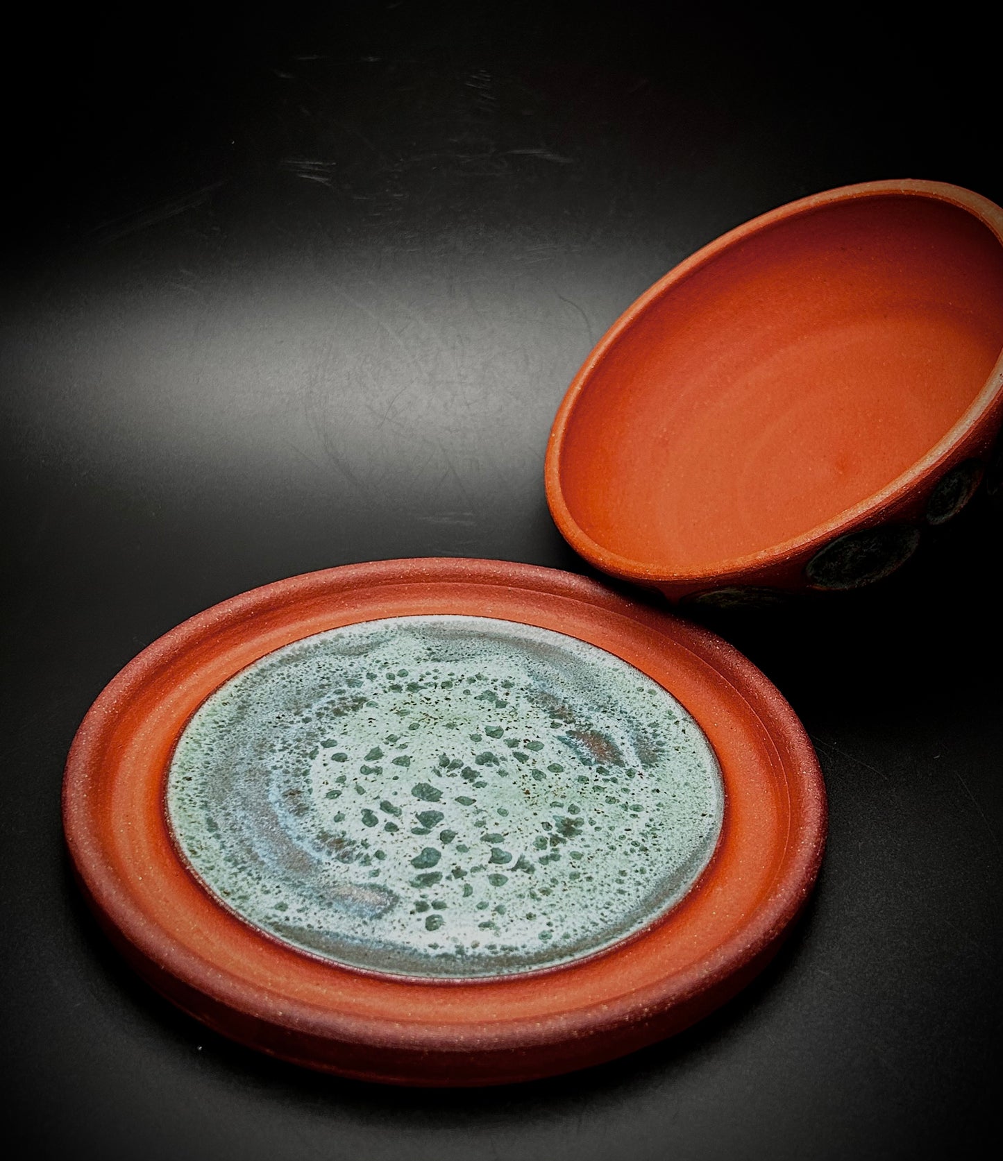 tide pools butter dish