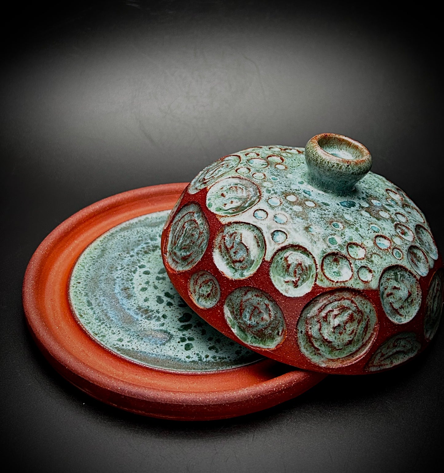 tide pools butter dish