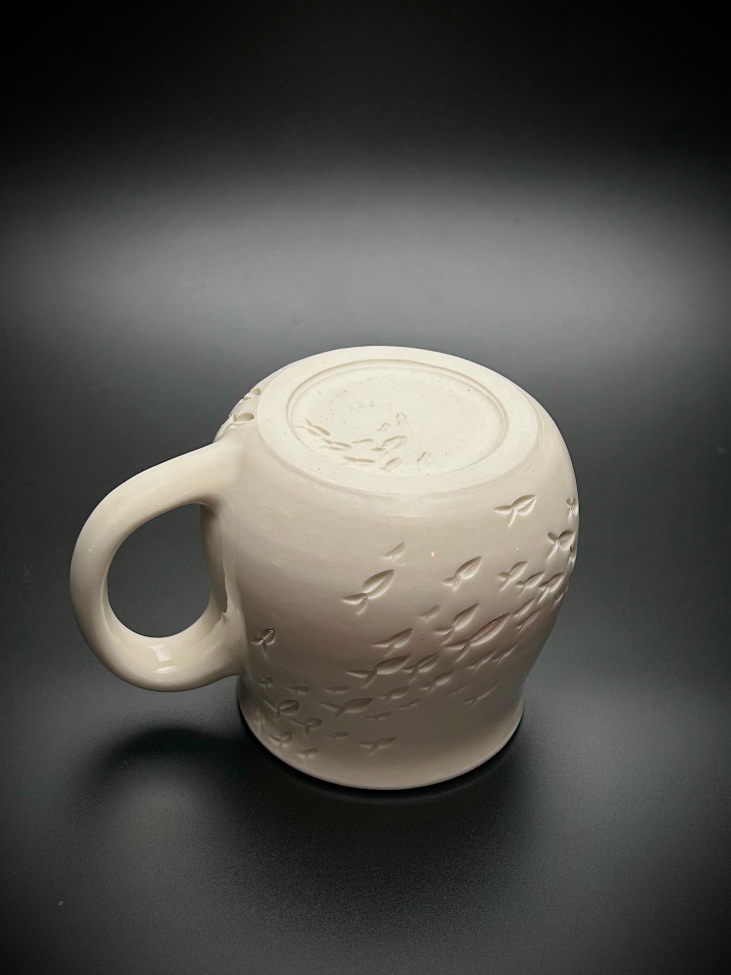 bait ball porcelain mug