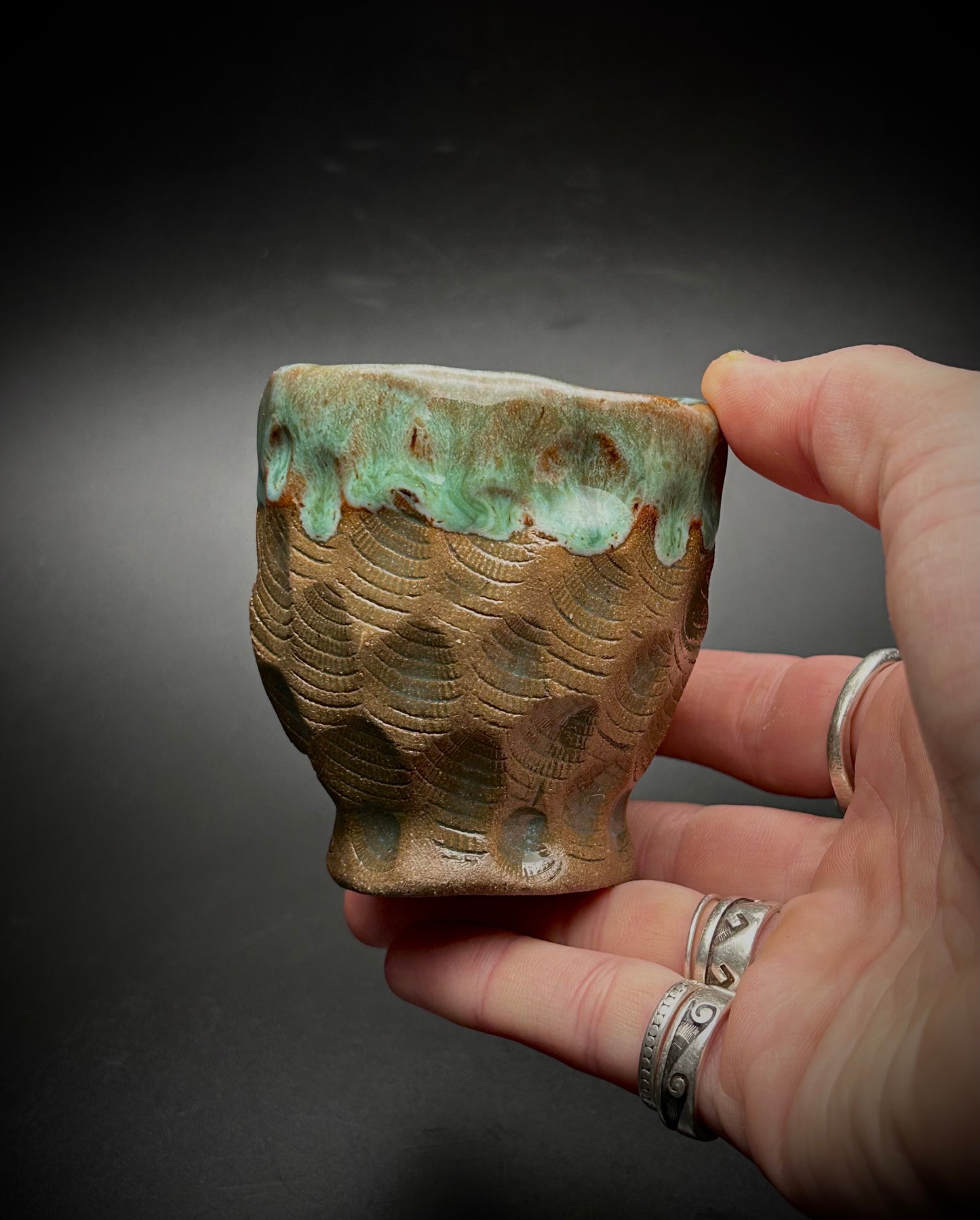 mermaid whiskey cup #3