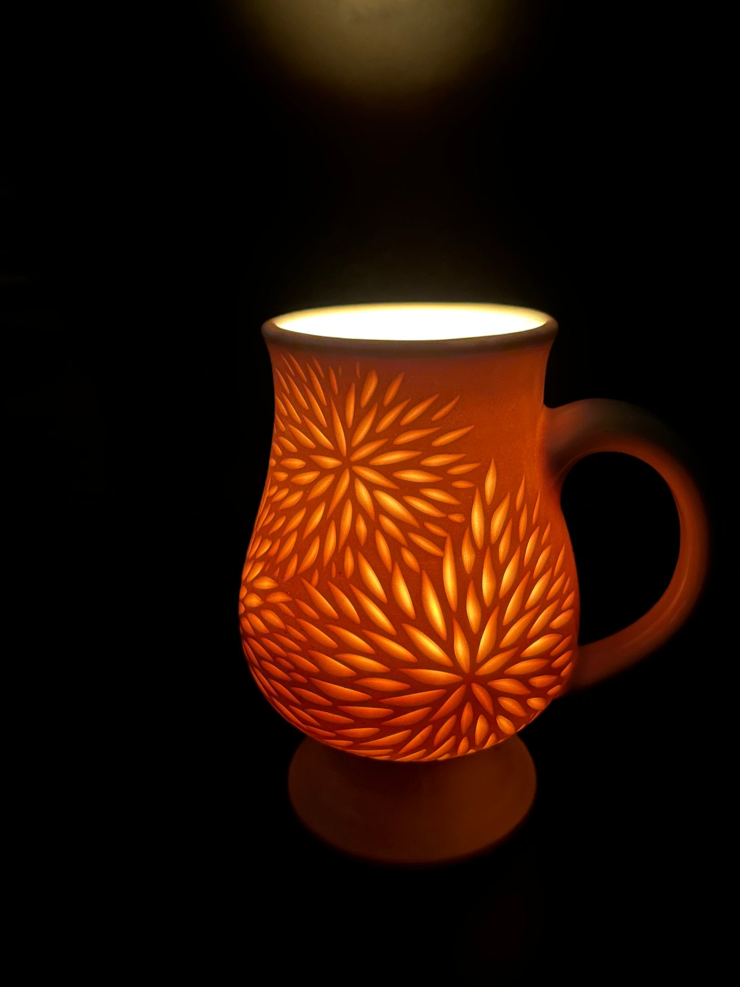 porcelain bursts for royalty mug