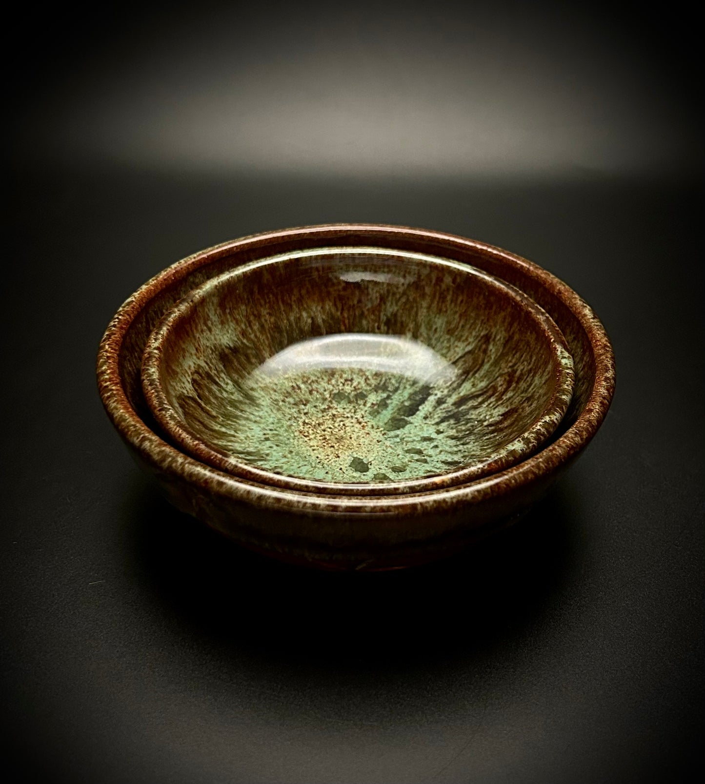 mossy fauna mini bowl set