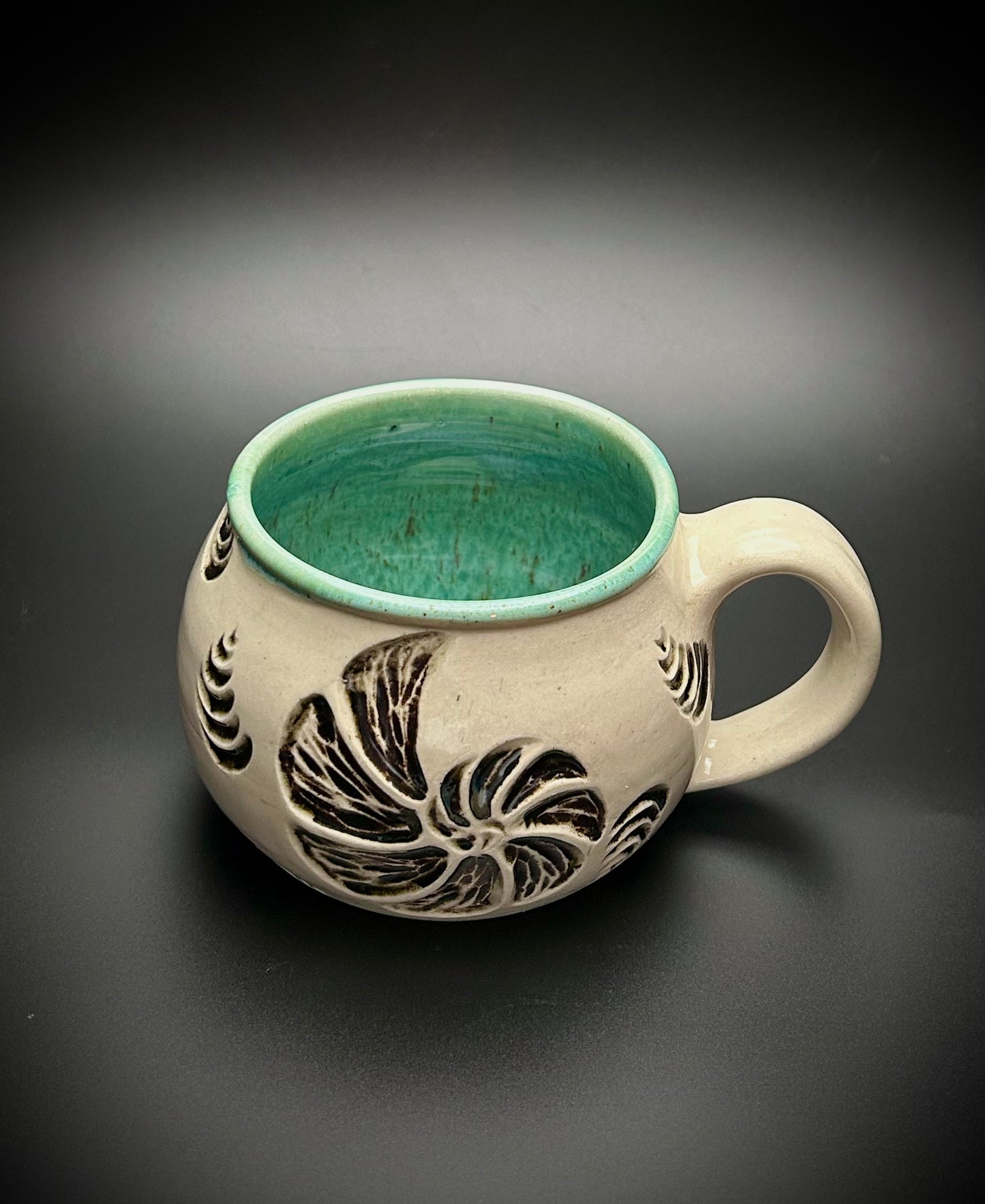 fossilized mug
