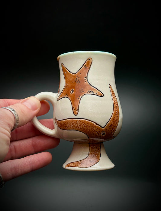 the mermaid queen’s sea star mug