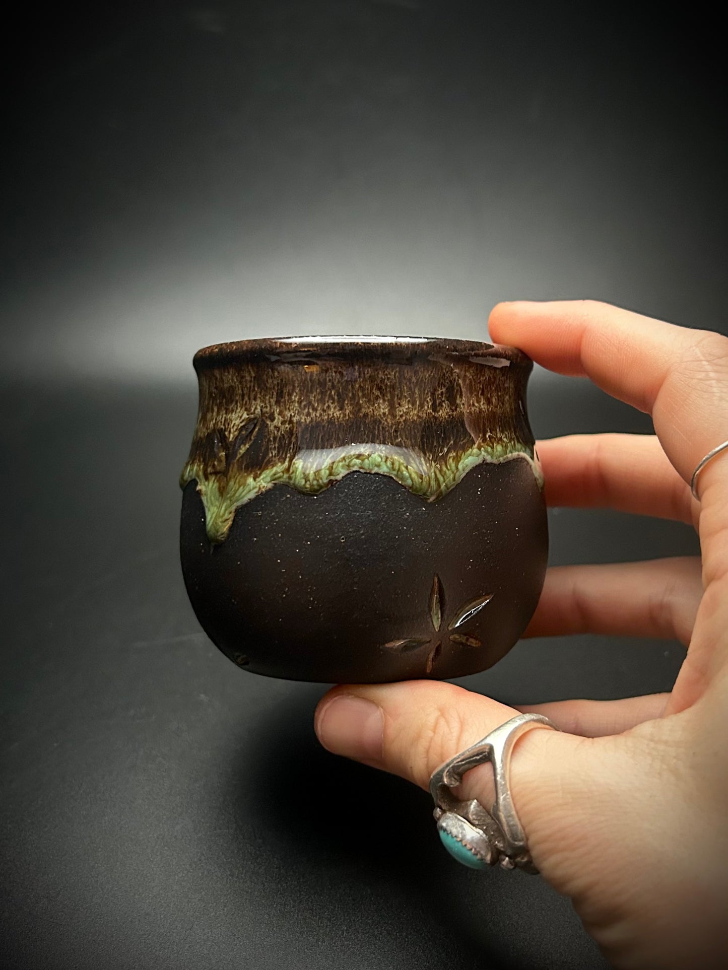 dark forest whiskey cup