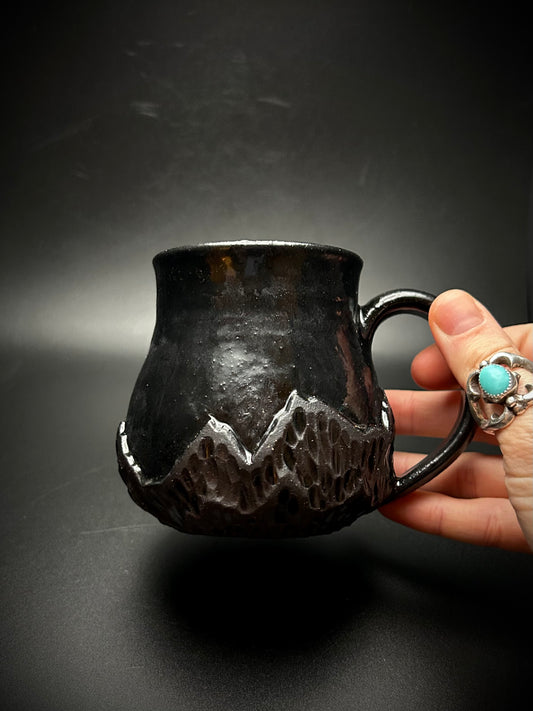 gothic mountain mug