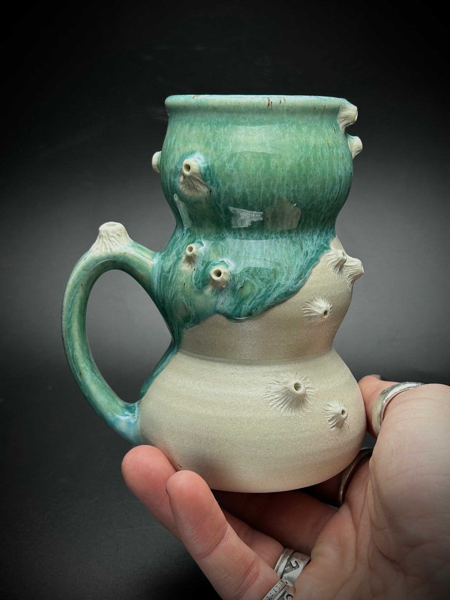 bulbous barnacle mug- the shallows