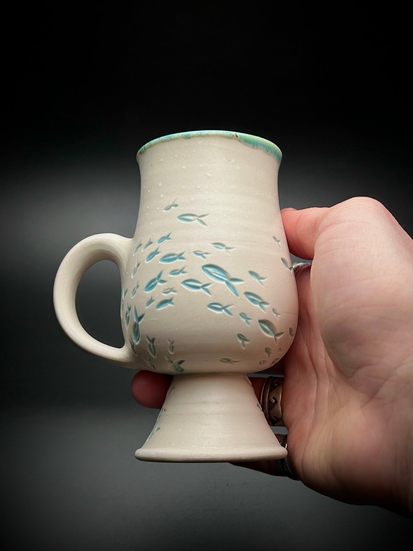 the queen’s bait ball mug- epipelagic zone