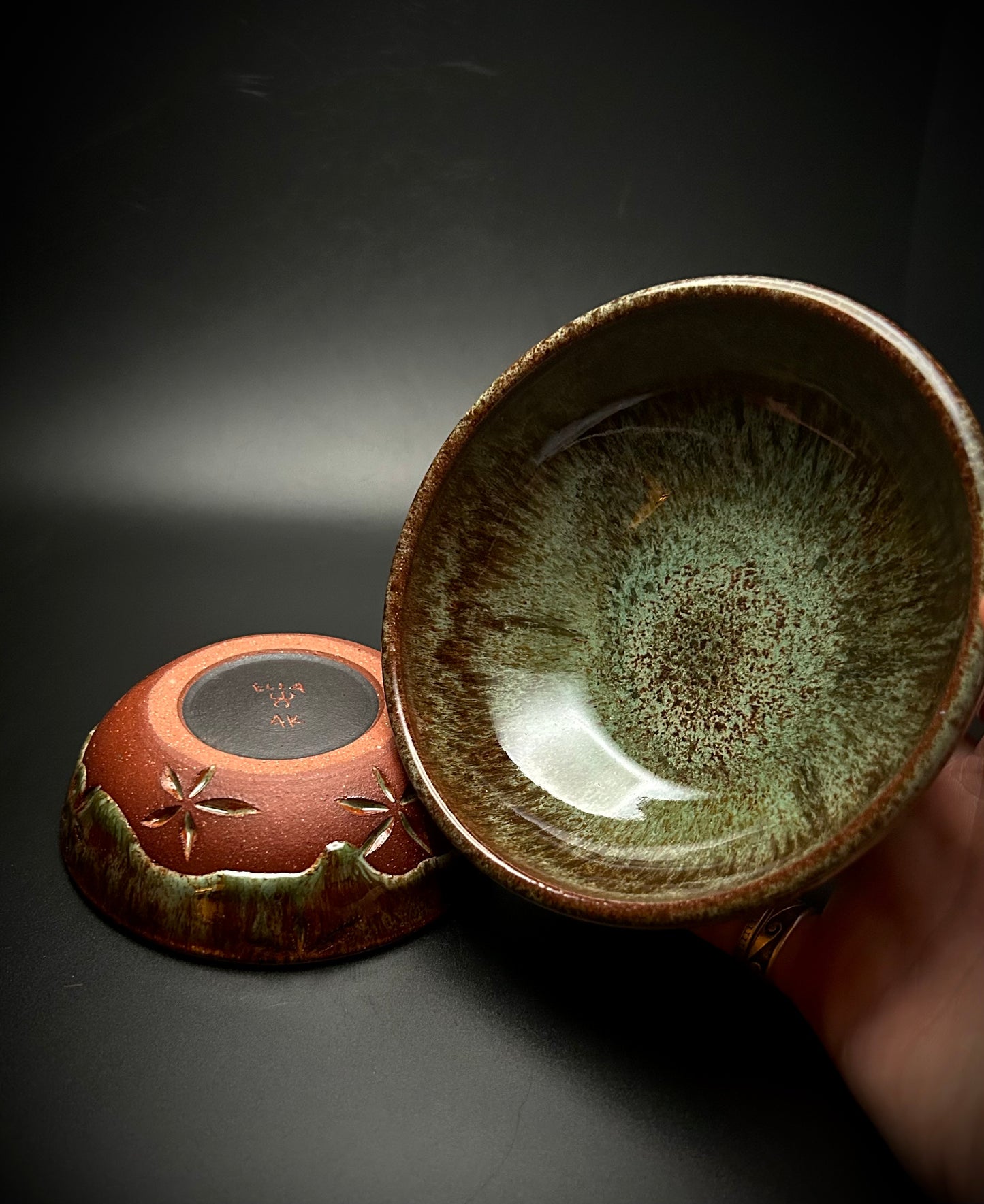 mossy fauna mini bowl set