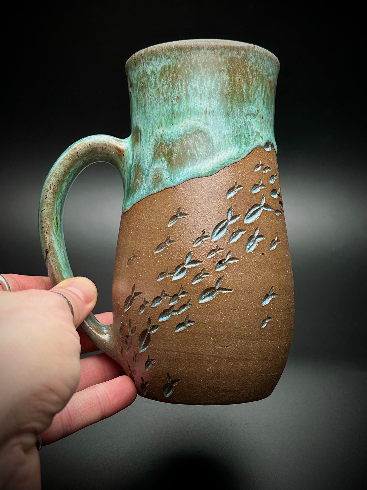 big ol’ bait ball mug- the reef