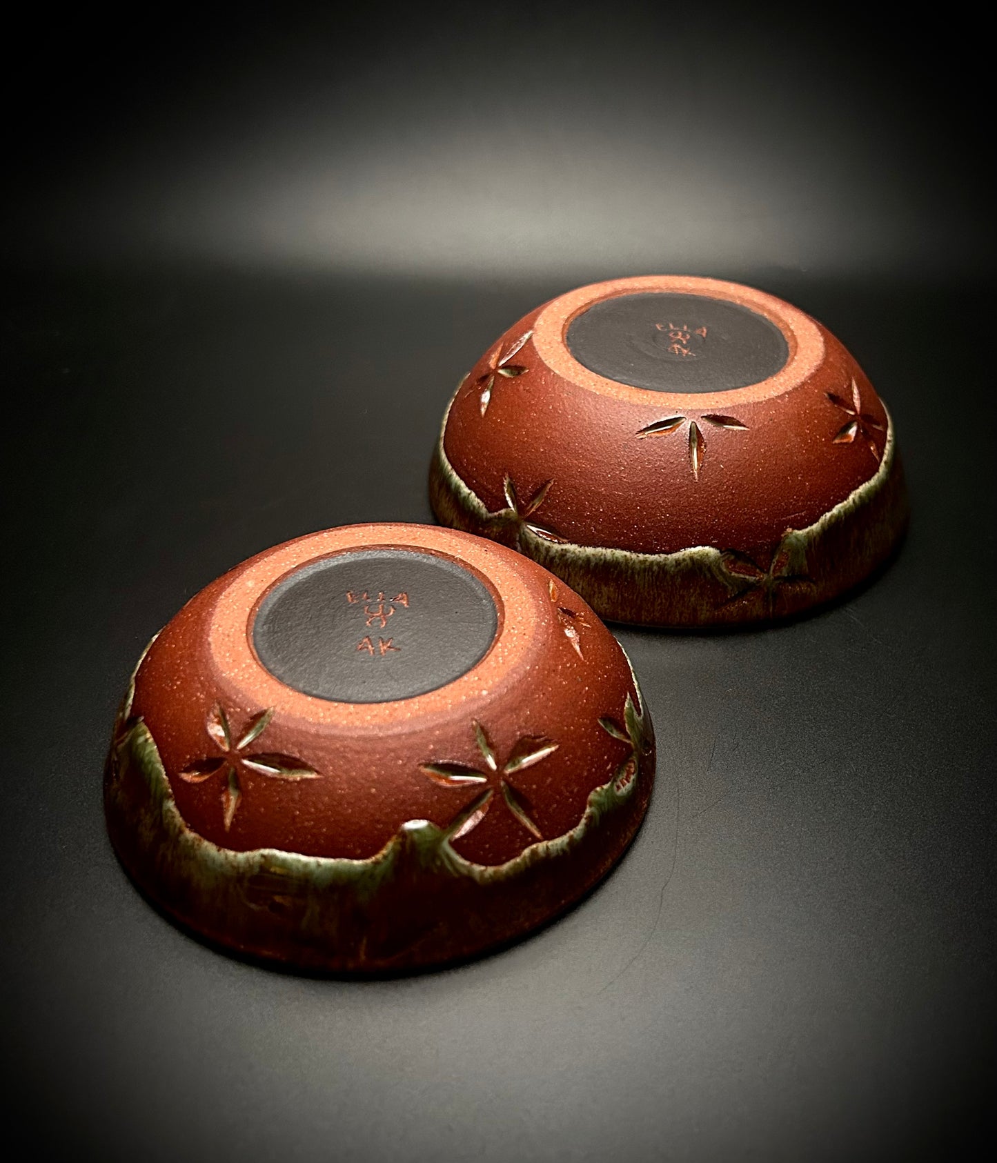 mossy fauna mini bowl set