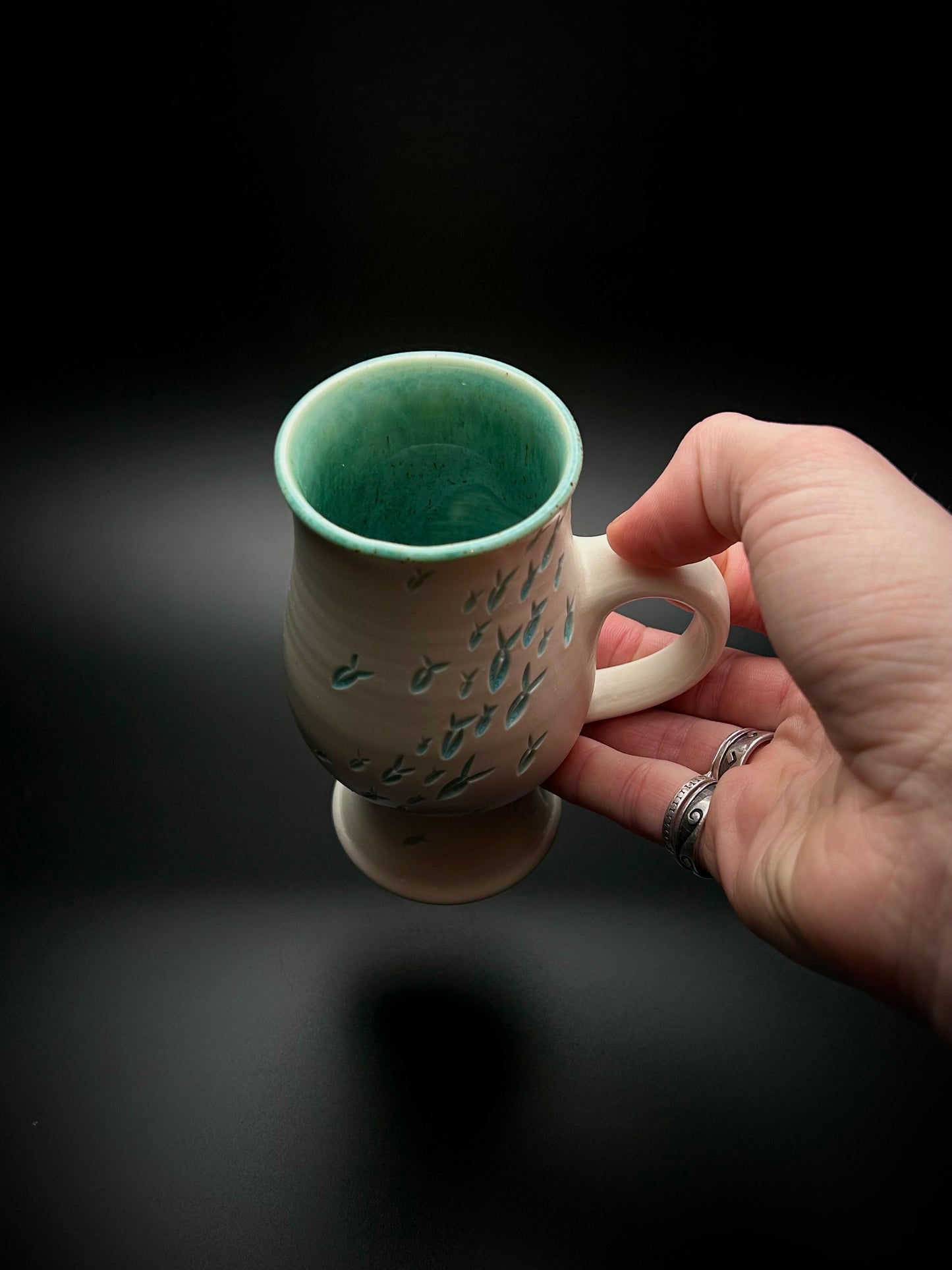 the queen’s bait ball mug- epipelagic zone