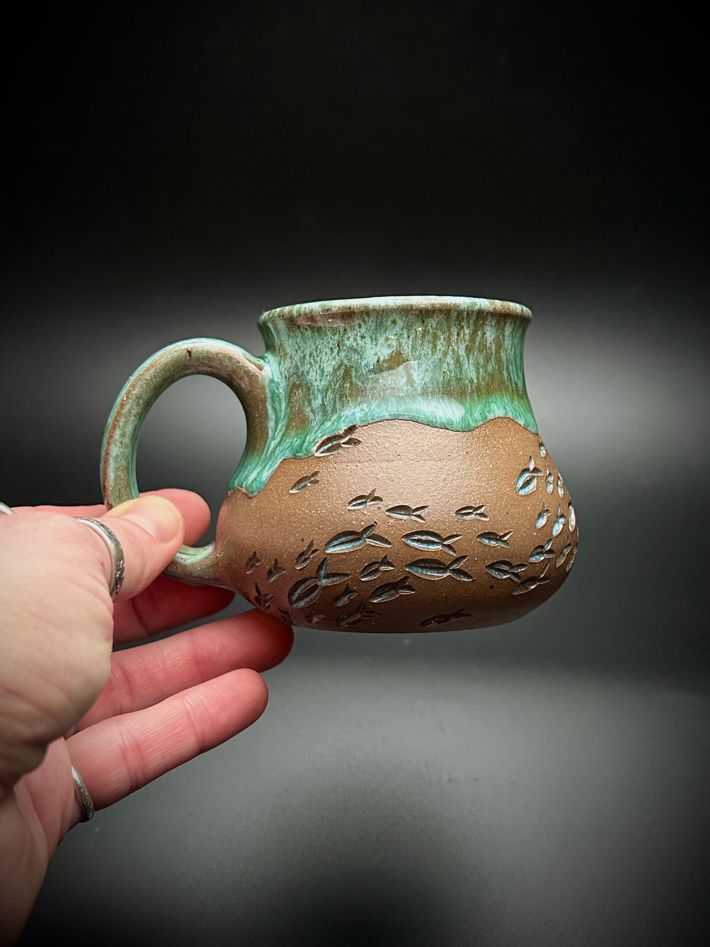carina bait ball mug- the reef