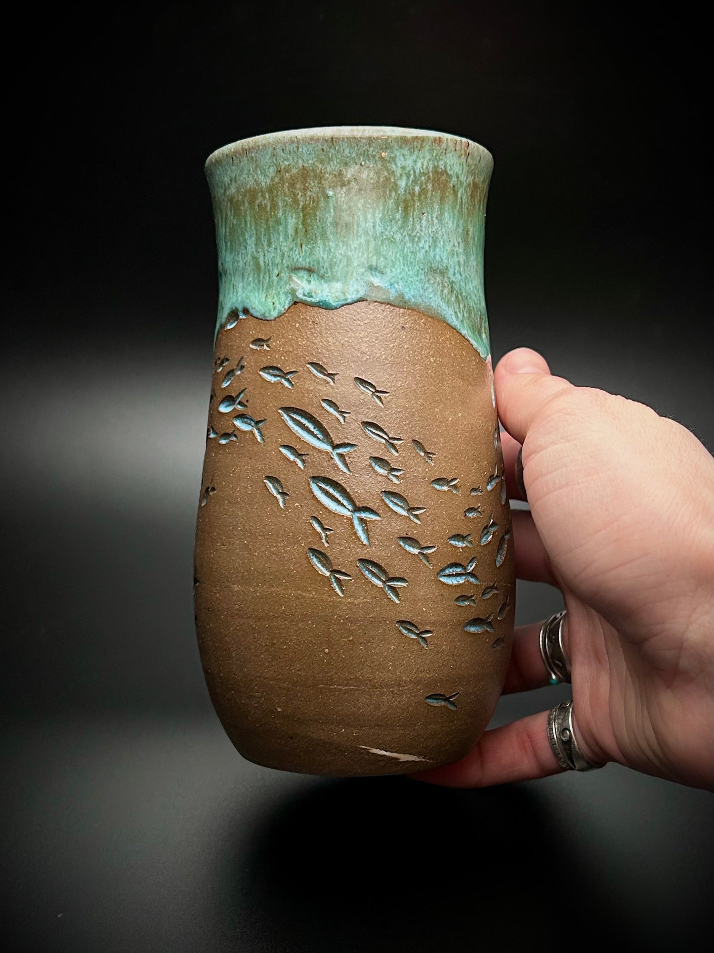 big ol’ bait ball mug- the reef
