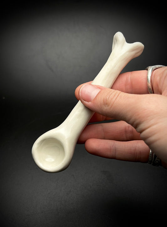 baby femur bone spoon