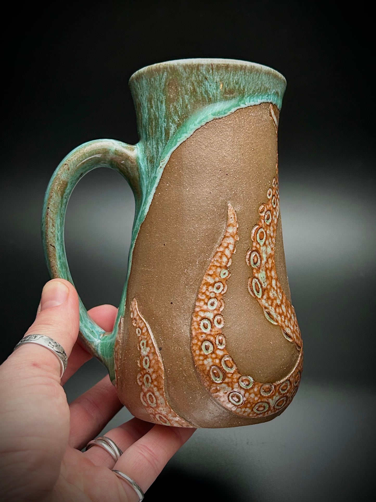 “lend me a tentacle” octopi mug