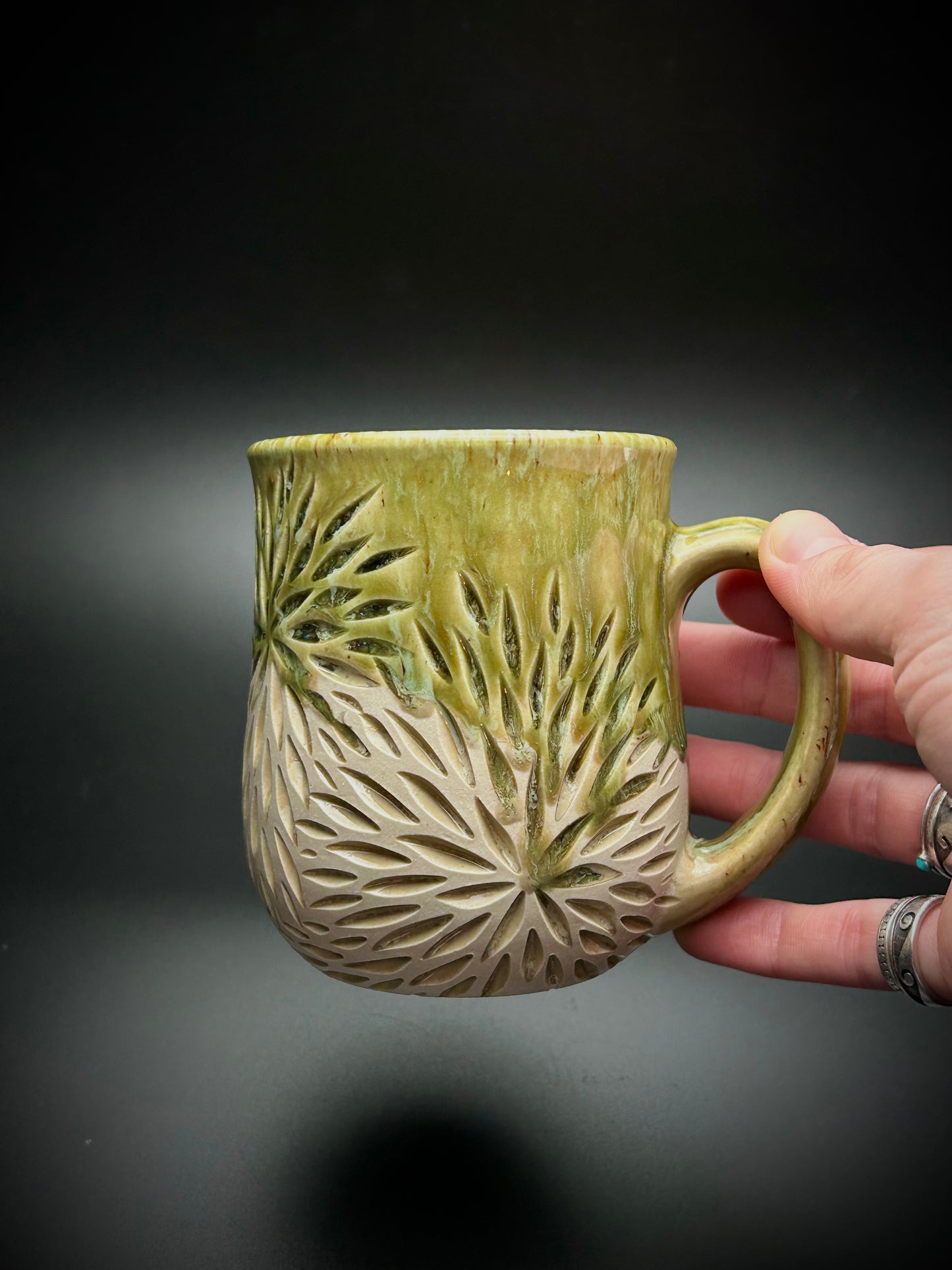 mossy bursts mug