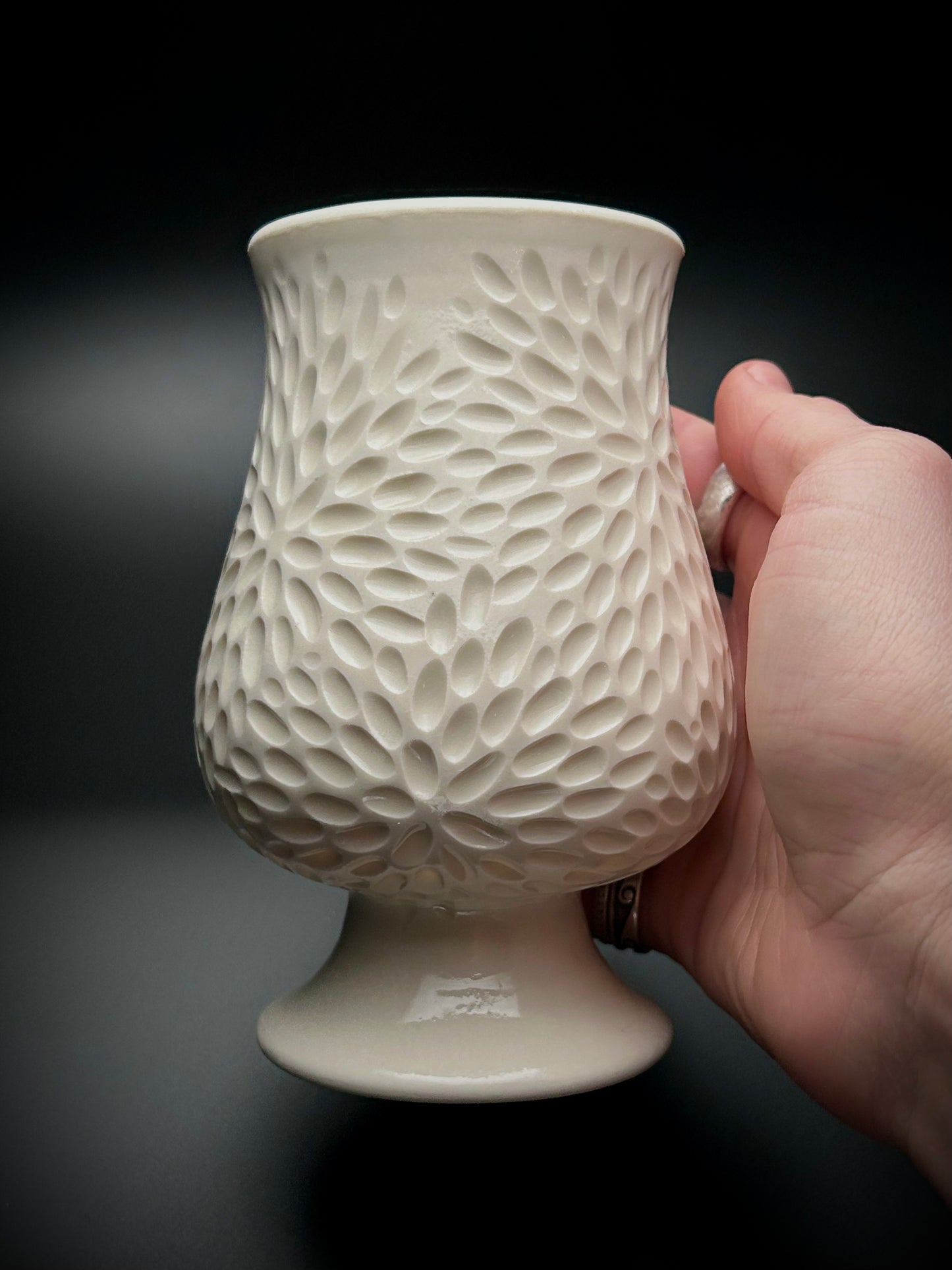 porcelain blooms for royalty mug