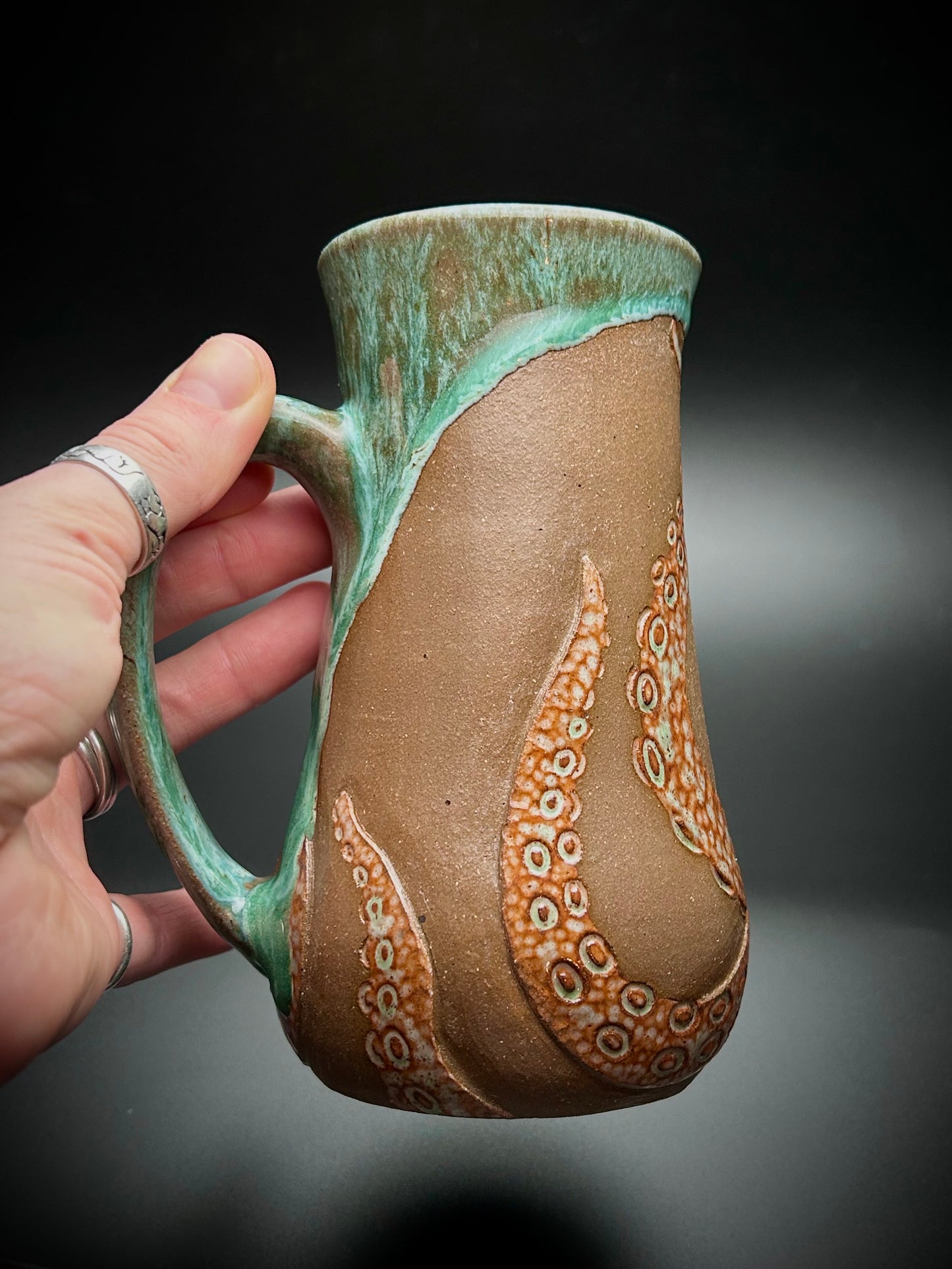 “lend me a tentacle” octopi mug