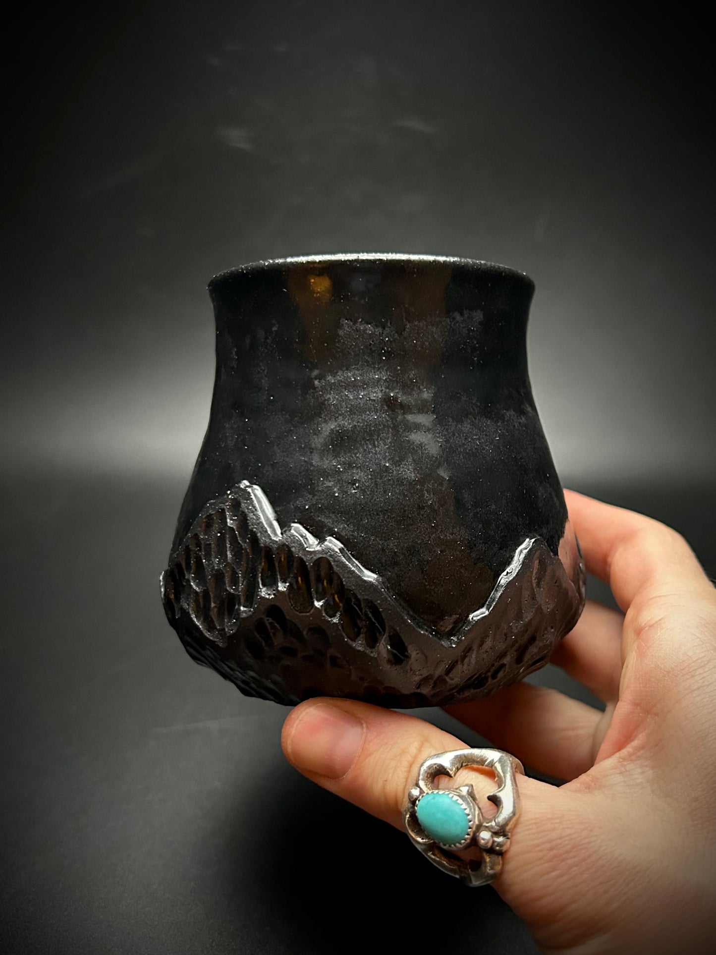 gothic mountain mug