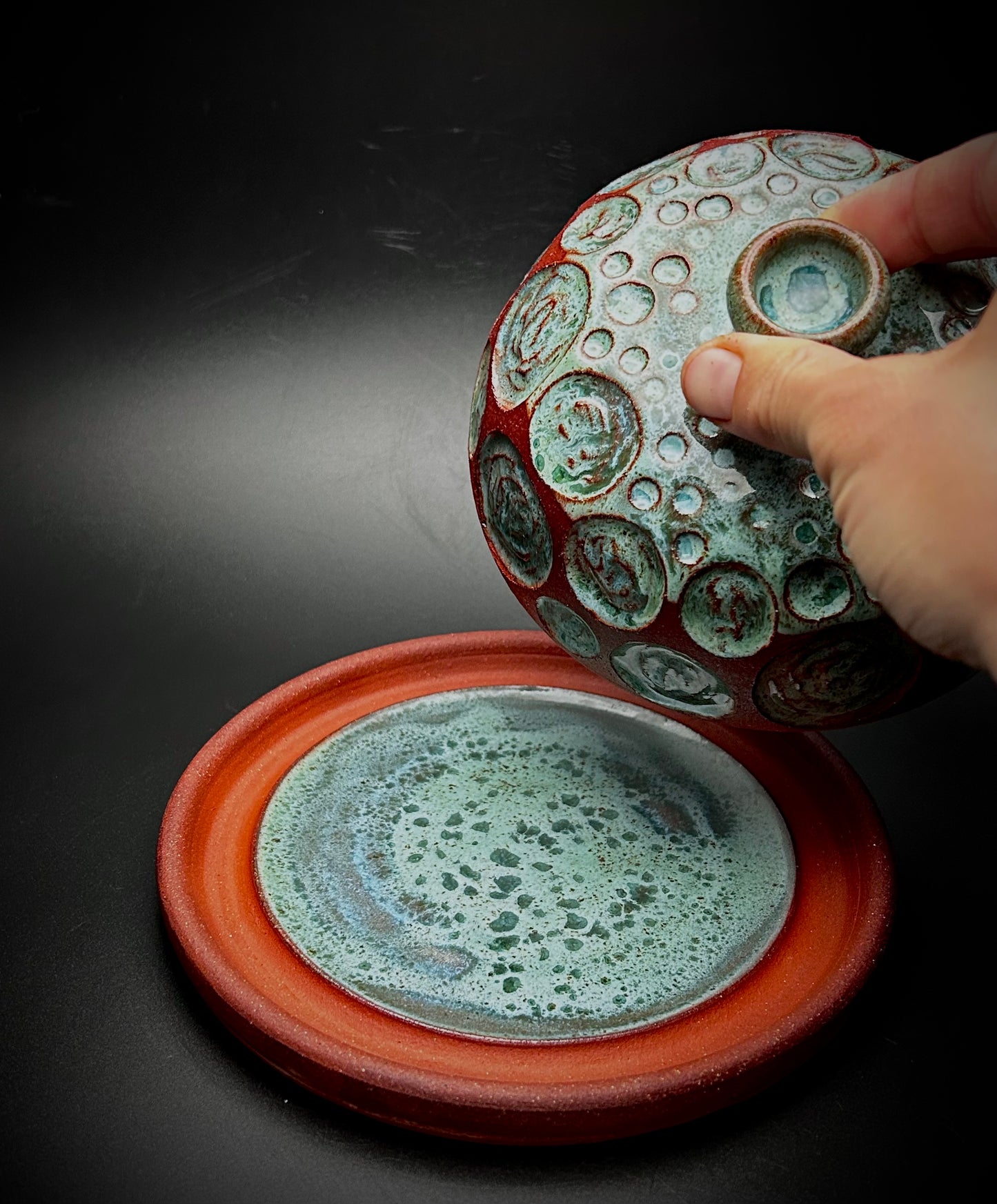 tide pools butter dish