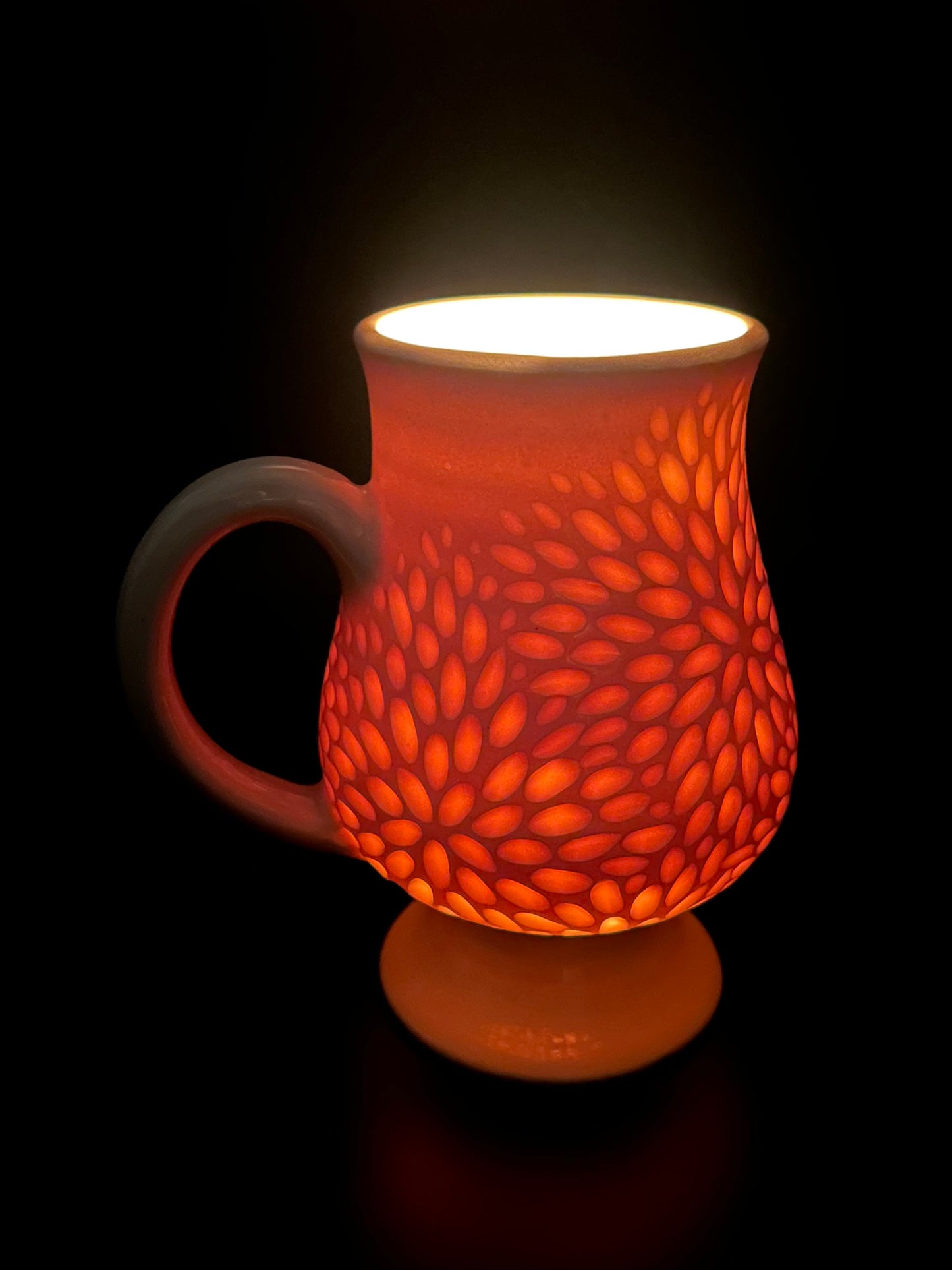 porcelain blooms for royalty mug