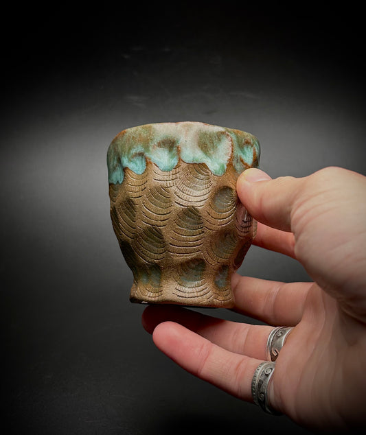 mermaid whiskey cup #3