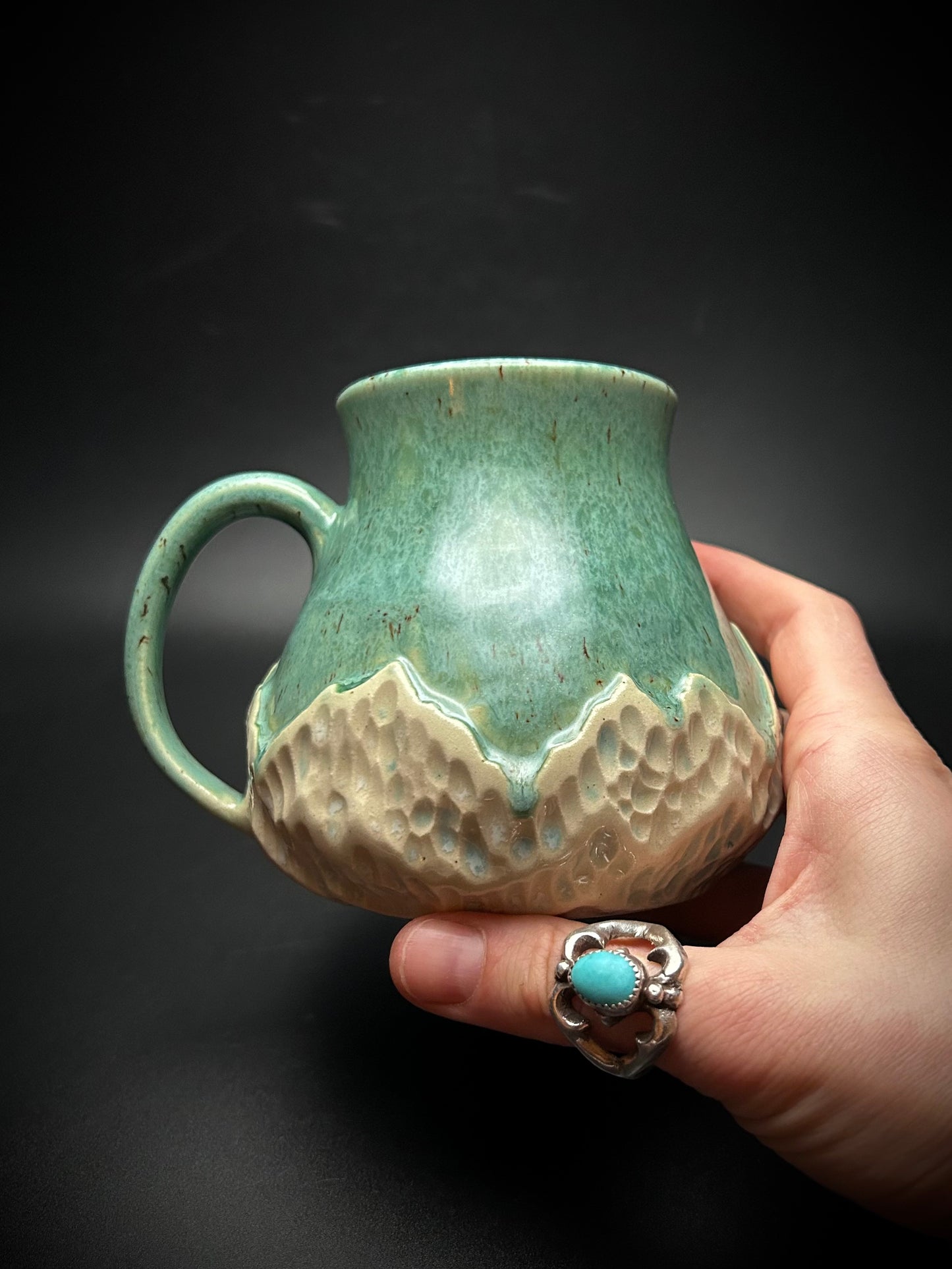 glacial mountain mug