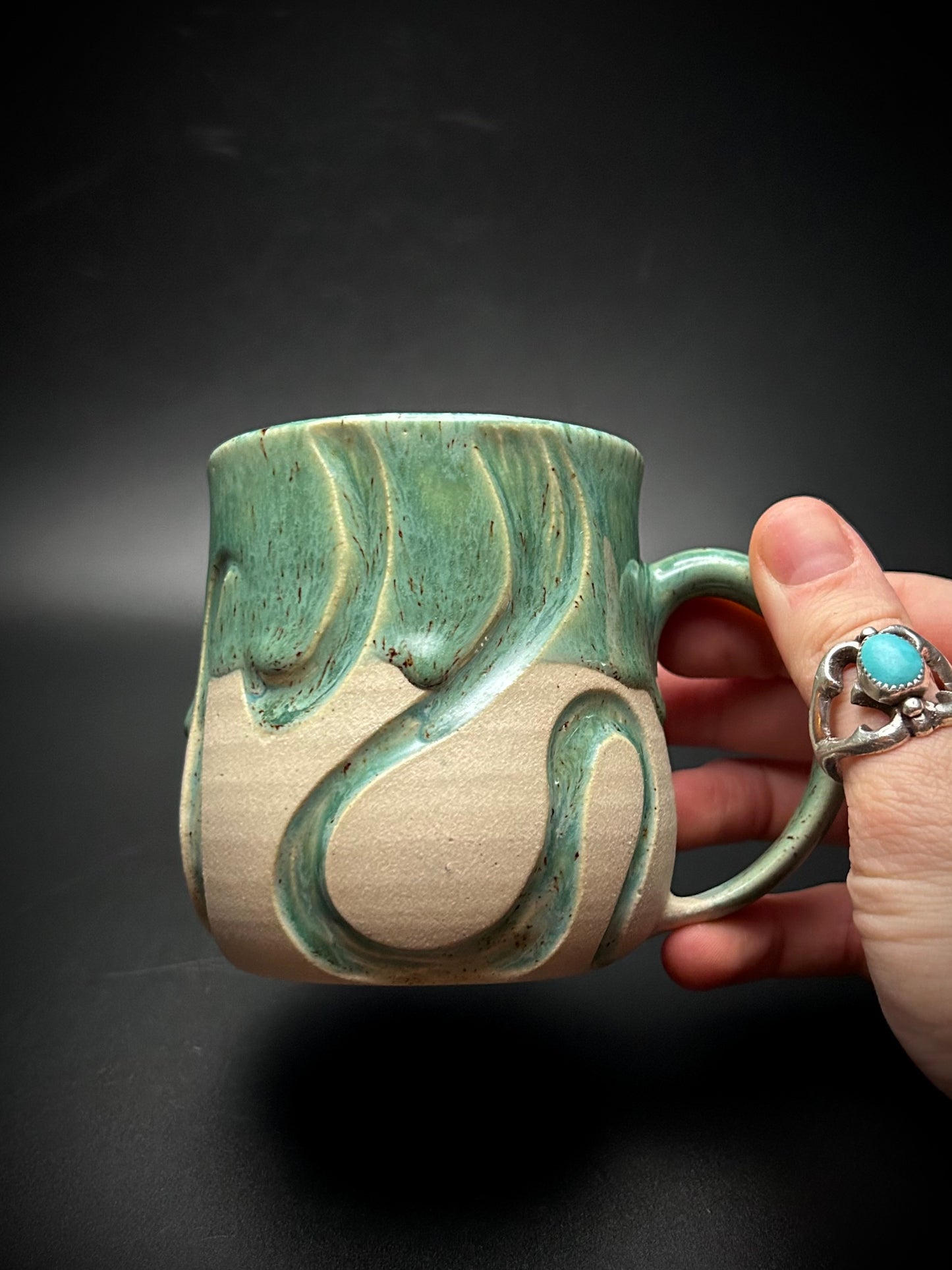 glacial stream mug