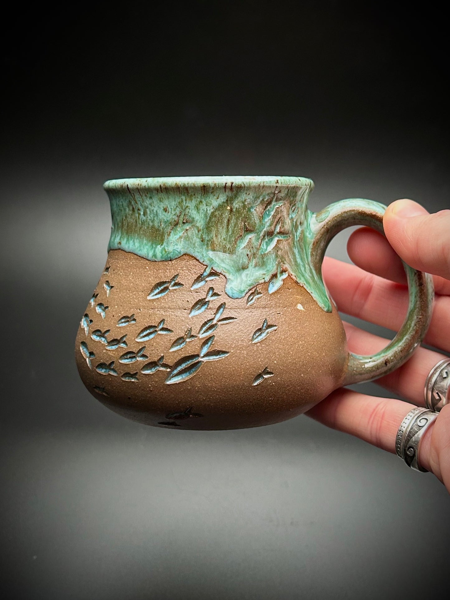 carina bait ball mug- the reef