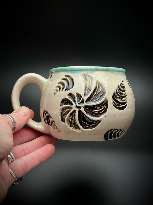 fossilized mug