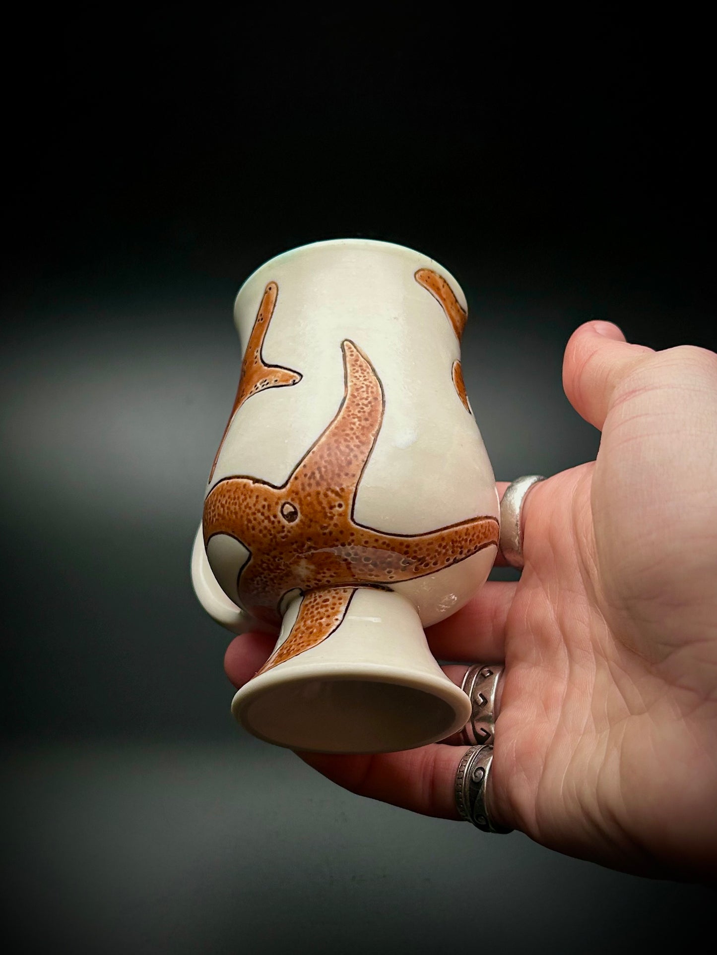 the mermaid queen’s sea star mug
