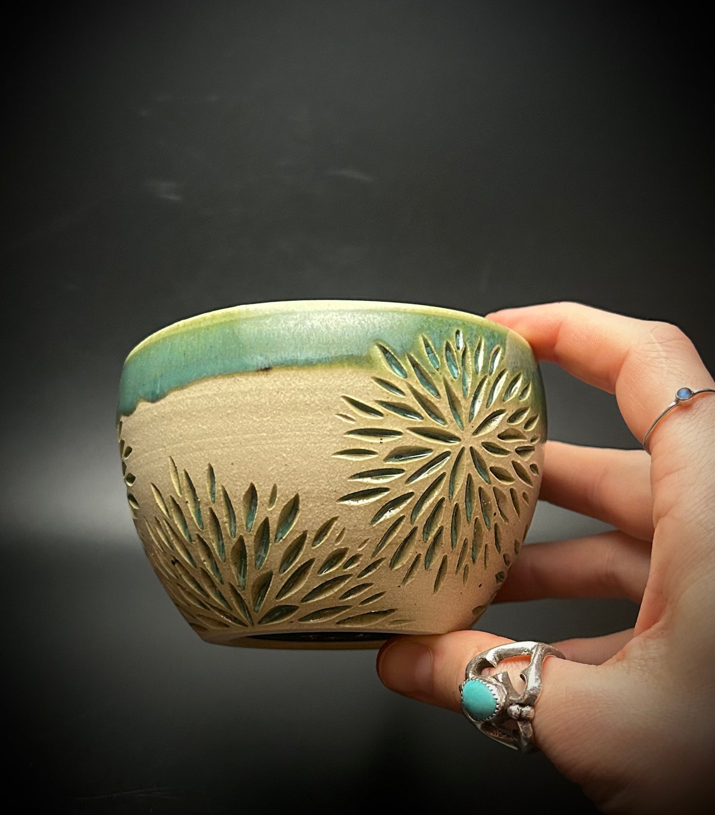 lichen burst mug